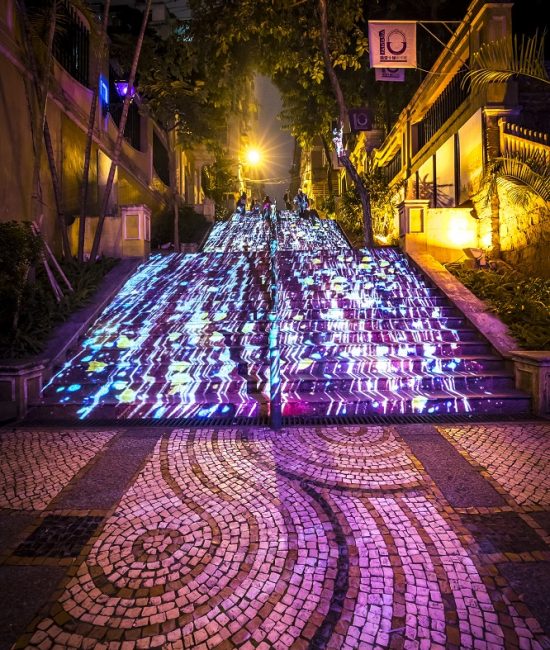 The Macao Light Festival covers a relatively extensive map of routes this year. There are three distinctive themed routes covering eleven locations across five districts